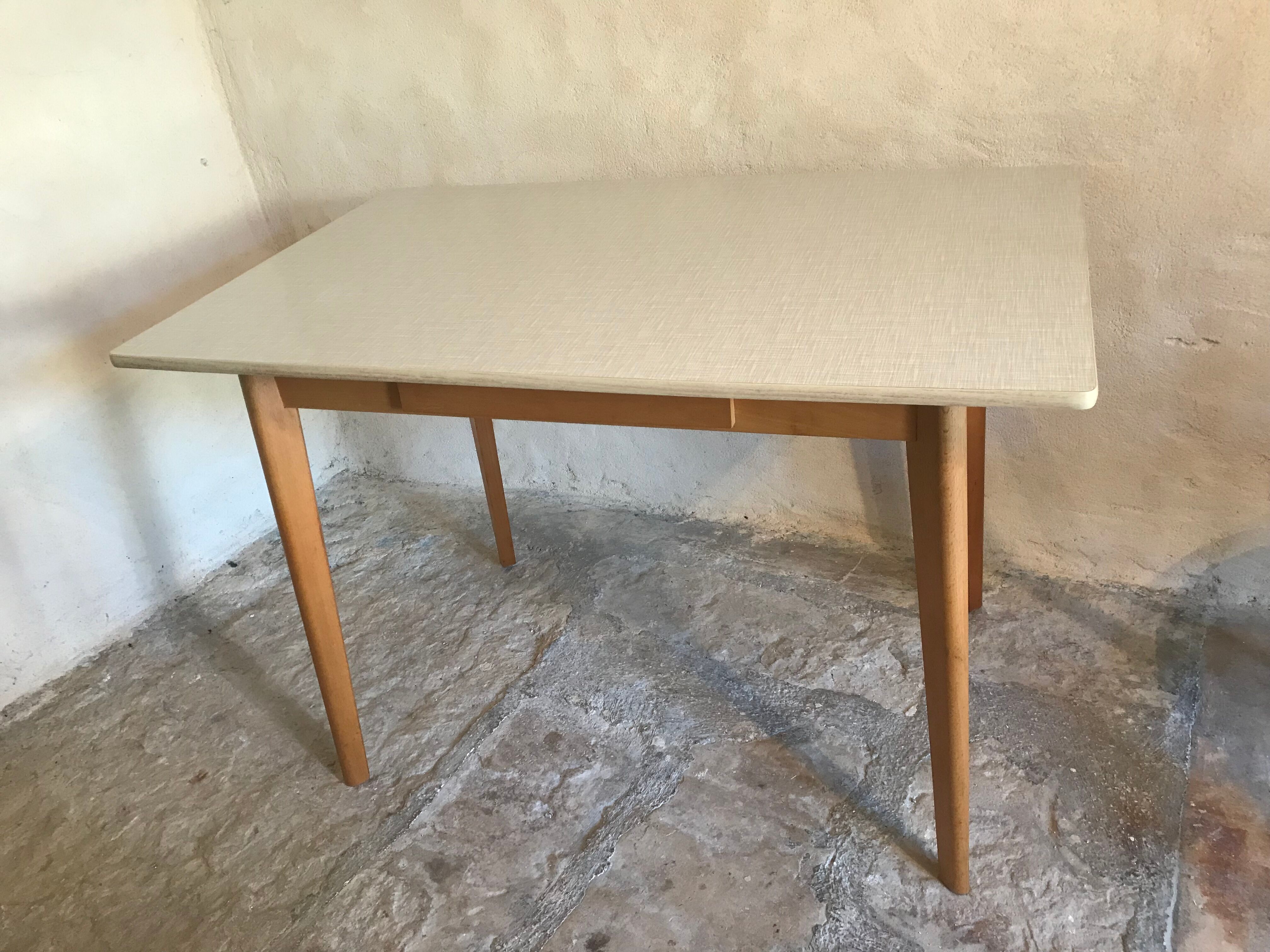 Vintage kitchen table 1960