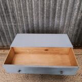Small vintage blue chest of drawers