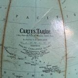 Globe vintage 1976 terrestre Taride philips challenge mappemonde - 33 cm