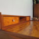 Art Deco office in lemon and mahogany