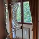 Beautiful and large engraved wall mirror from the 1960s/70s