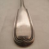 3 ladles in silver metal