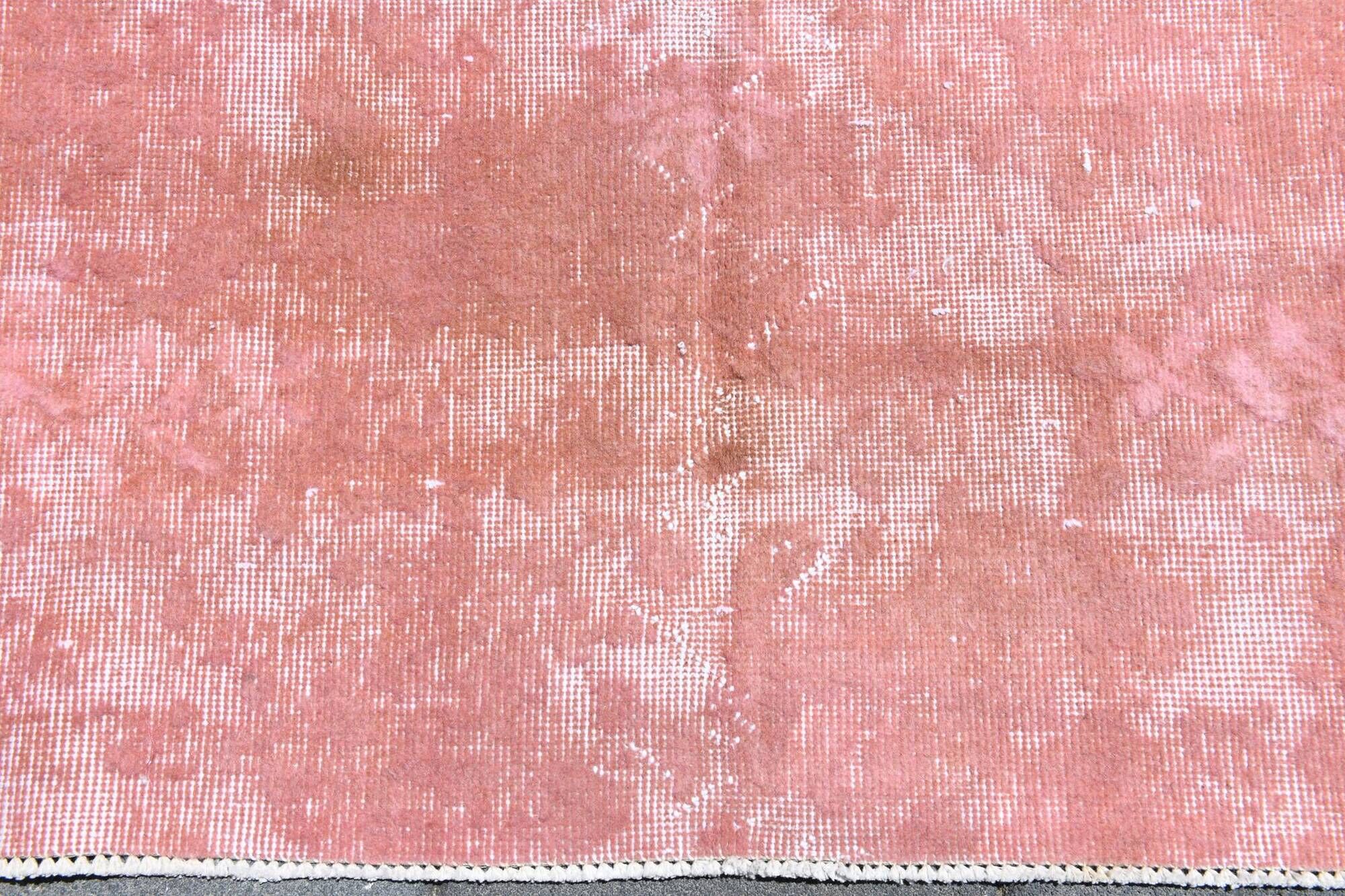 Dusty Pink Decorative Vintage Rug For Living Room, 210x325 Cm