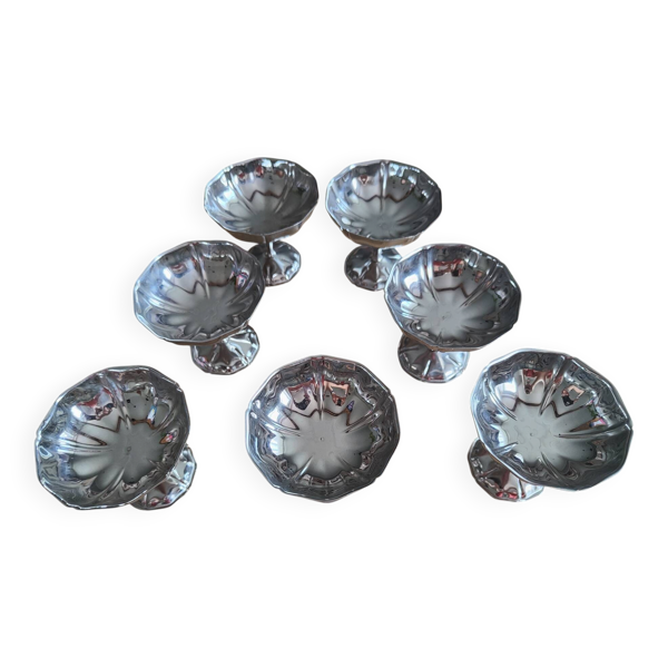 Lot de 7 coupes à glace