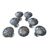 Set of 7 ice cream bowls