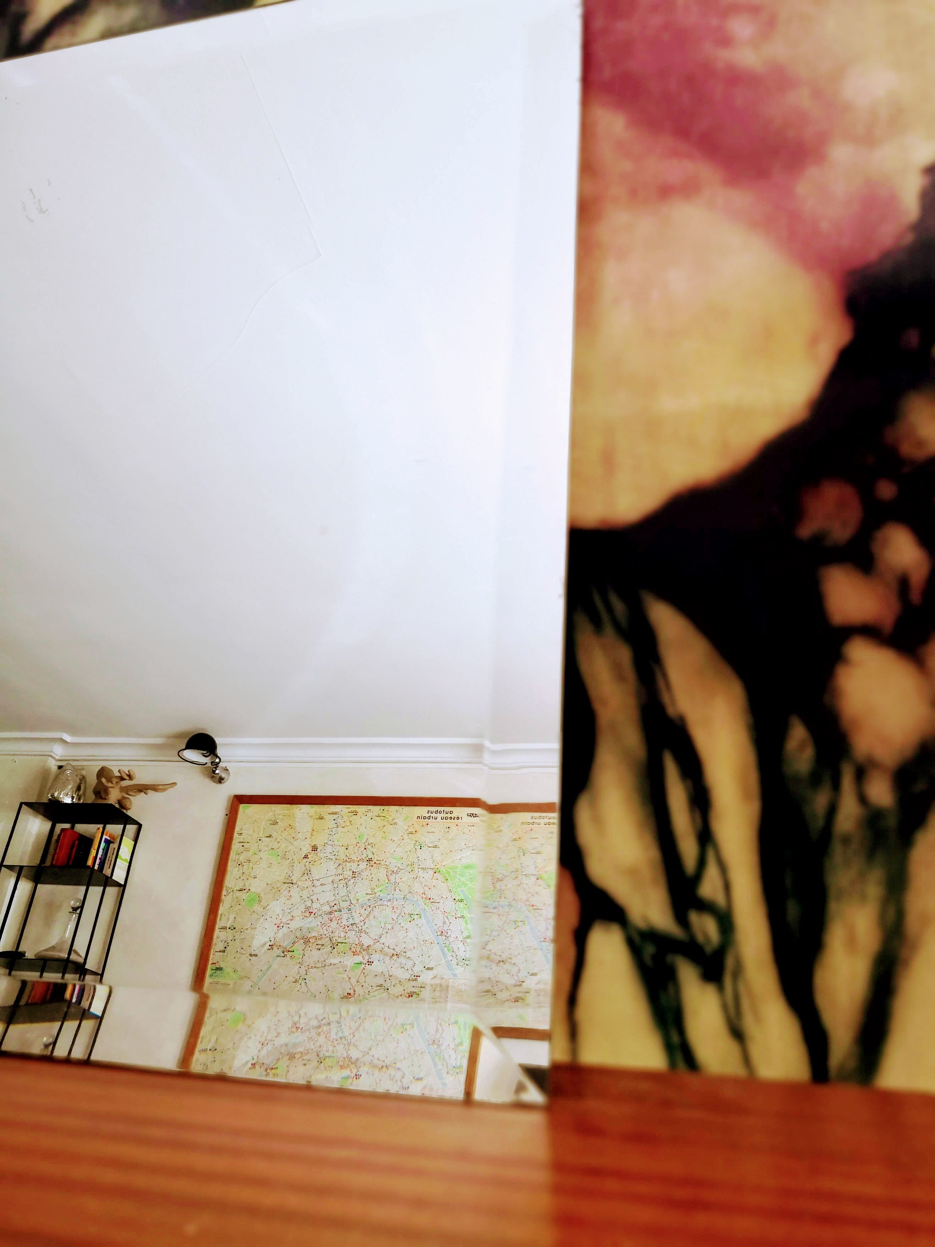 Mirror beveled 57 x 42cm