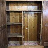 Alsatian armoire from 1878 in Pichepin – A unique and authentic piece