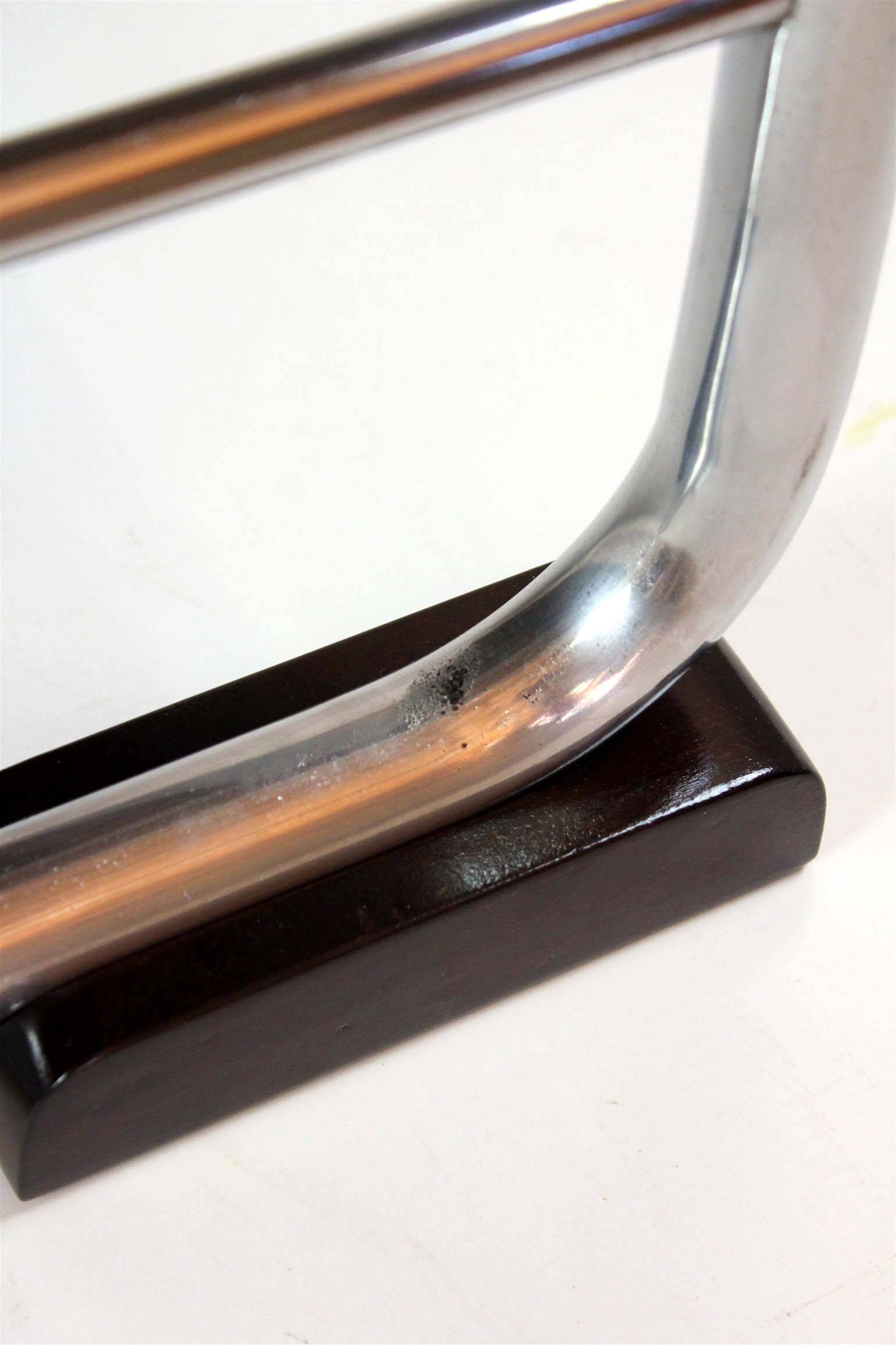 Restored Bauhaus Tubular Chrome and Steel Sofa from Hynek Gottwald, 1930s