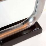 Restored Bauhaus Tubular Chrome and Steel Sofa from Hynek Gottwald, 1930s