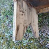 Petite table d'appoint ancienne en bois