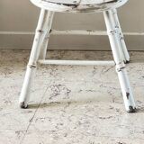 old bamboo style stool