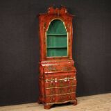 Venetian Lacquered And Gilded Chinoiserie Trumeau From 20th Century