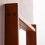 Miroir encadré en teck par Aksel Kjersgaard