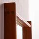 Teak framed mirror by Aksel Kjersgaard