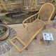 Old rattan daybed