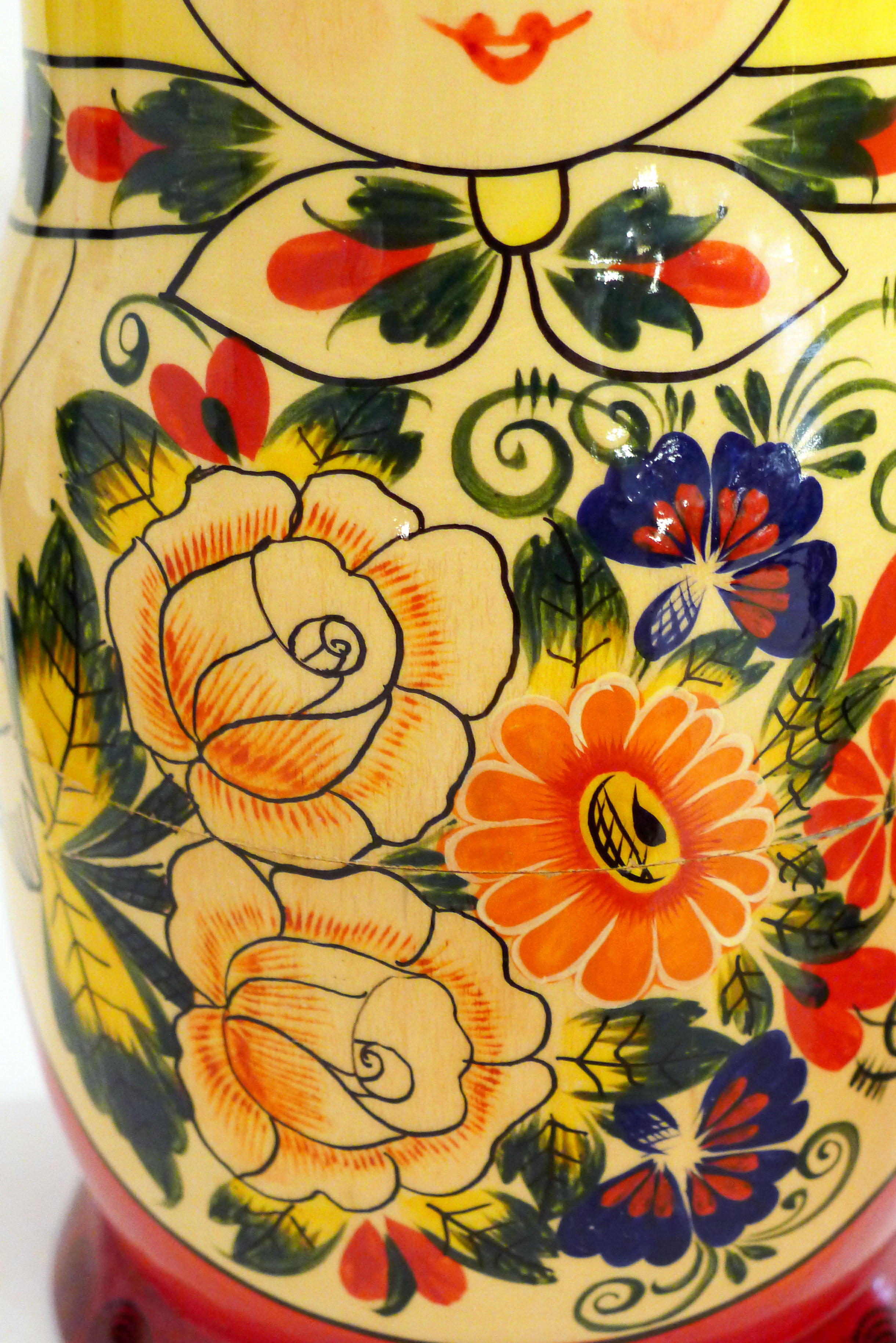 Set of 9 matryoshkas / Russian dolls