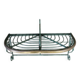 Half-moon wall shelf