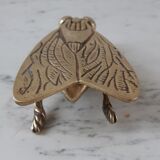 Brass fly ashtray 50s