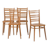 Vintage Dining Chairs (c.1950). 4 Piece Set #3