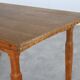 brutalist dining table | vintage table | oak | Kjaernulf