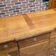 Transitional style inlaid chest of drawers