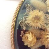 Frame dried flowers