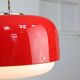 Space-age Red Medusa Pendant Lamp by Luigi Massoni for Guzzini, 1970s