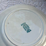 2 ironstone plates St Amand