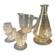 Service à eau ou orangeade carafes et verres
