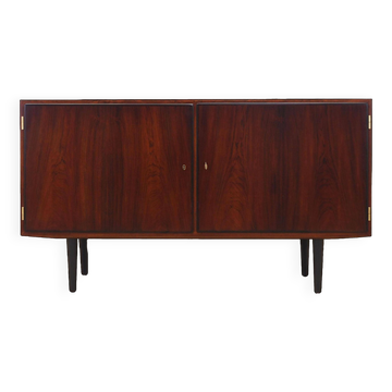 Rosewood cabinet, Danish design, 1970s, designer: Carlo Jensen, production: Hundevad