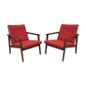 Paire de fauteuils de style danois au milieu du siècle 1960´s