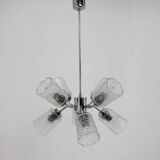 Design Space Age Chrome Sputnik Chandelier, 1970s