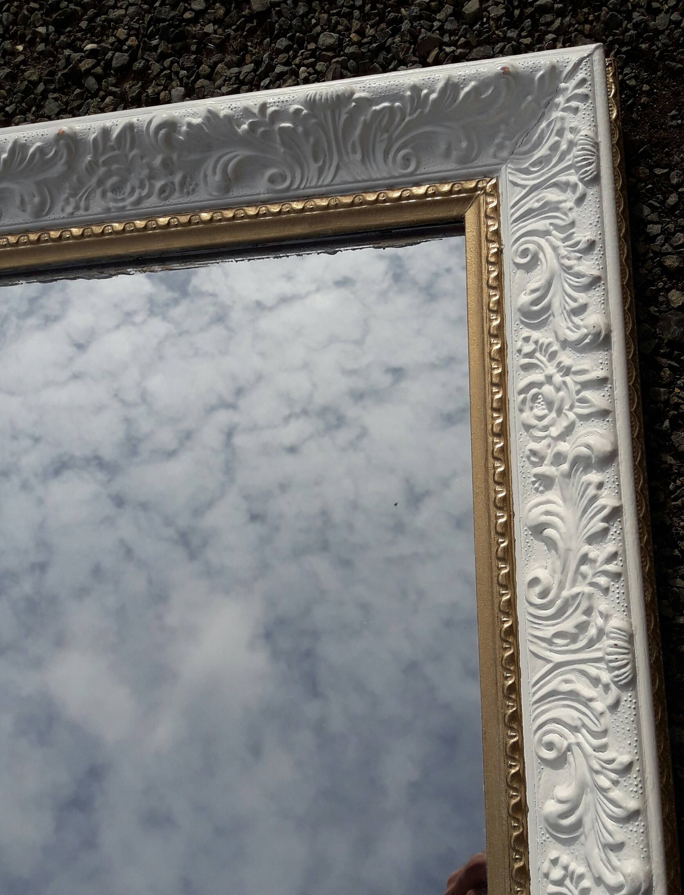 Classic wall mirror revamped