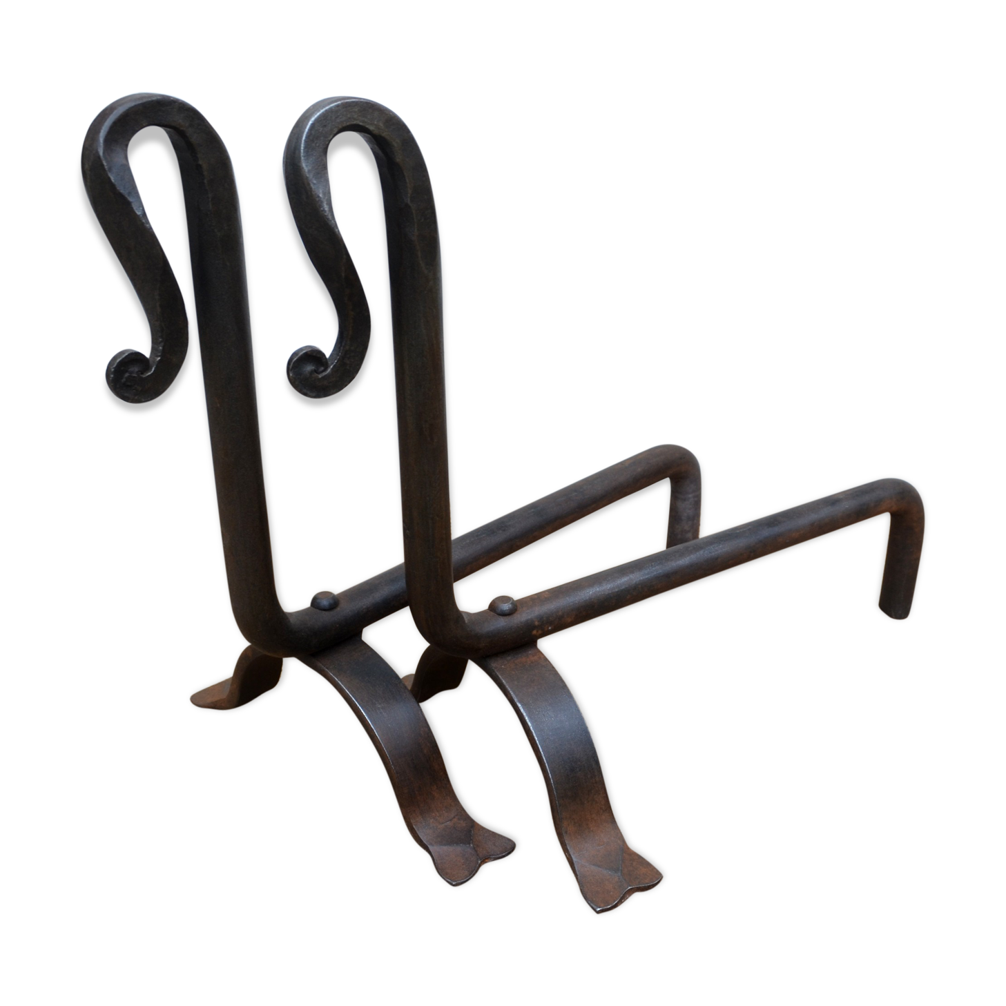 Andirons for fireplace