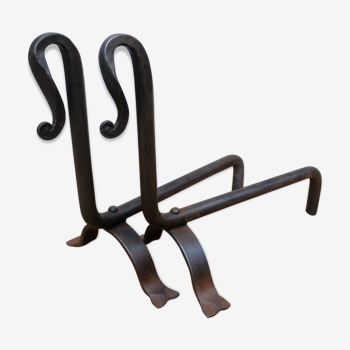 Andirons for fireplace