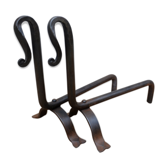 Andirons for fireplace