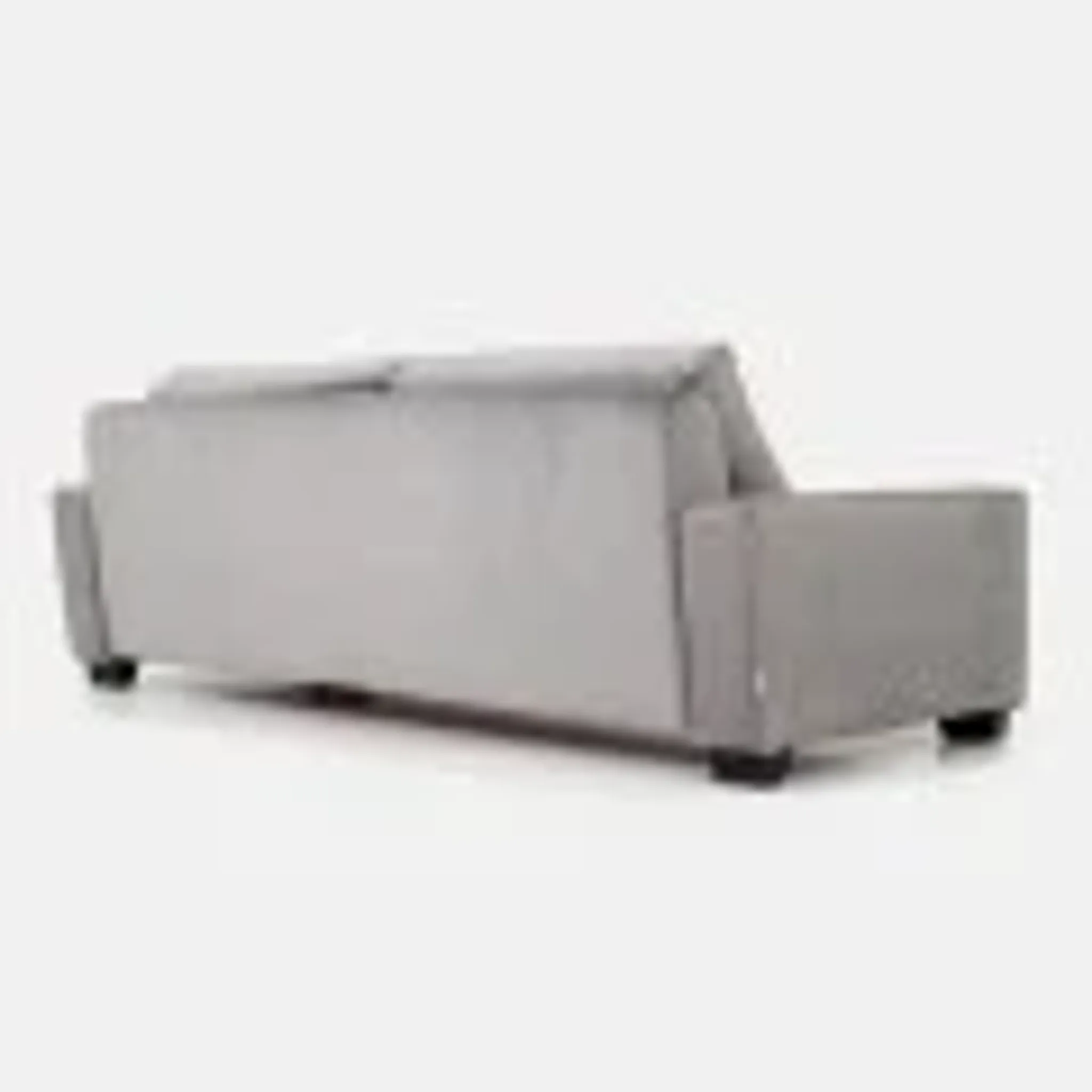 Sofa REJKIAVIK silver velour, Scandinavian design