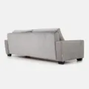 Sofa REJKIAVIK silver velour, Scandinavian design