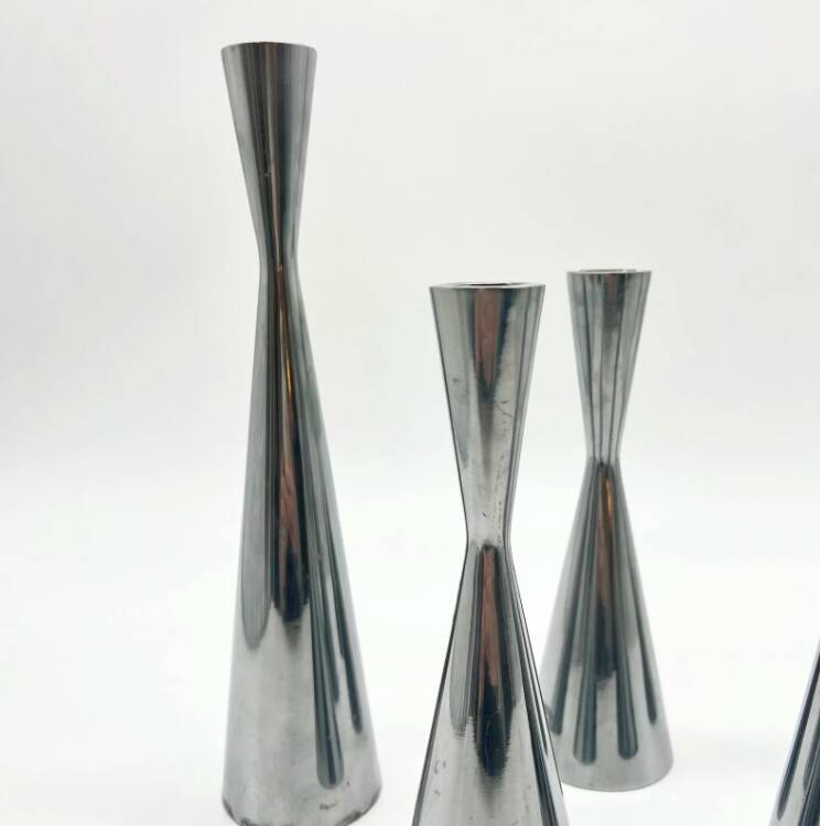 Set of "Erika Pekkari" candlesticks — 1990s