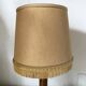 Lampe art déco en bois avec porte photo