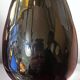 Black and red Murano glass vase by Nason & Moretti, Art Deco carafe