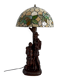 Lampe sculpturale « Don Quichotte, Sancho Panza », Forêt-Noire, vers 1950