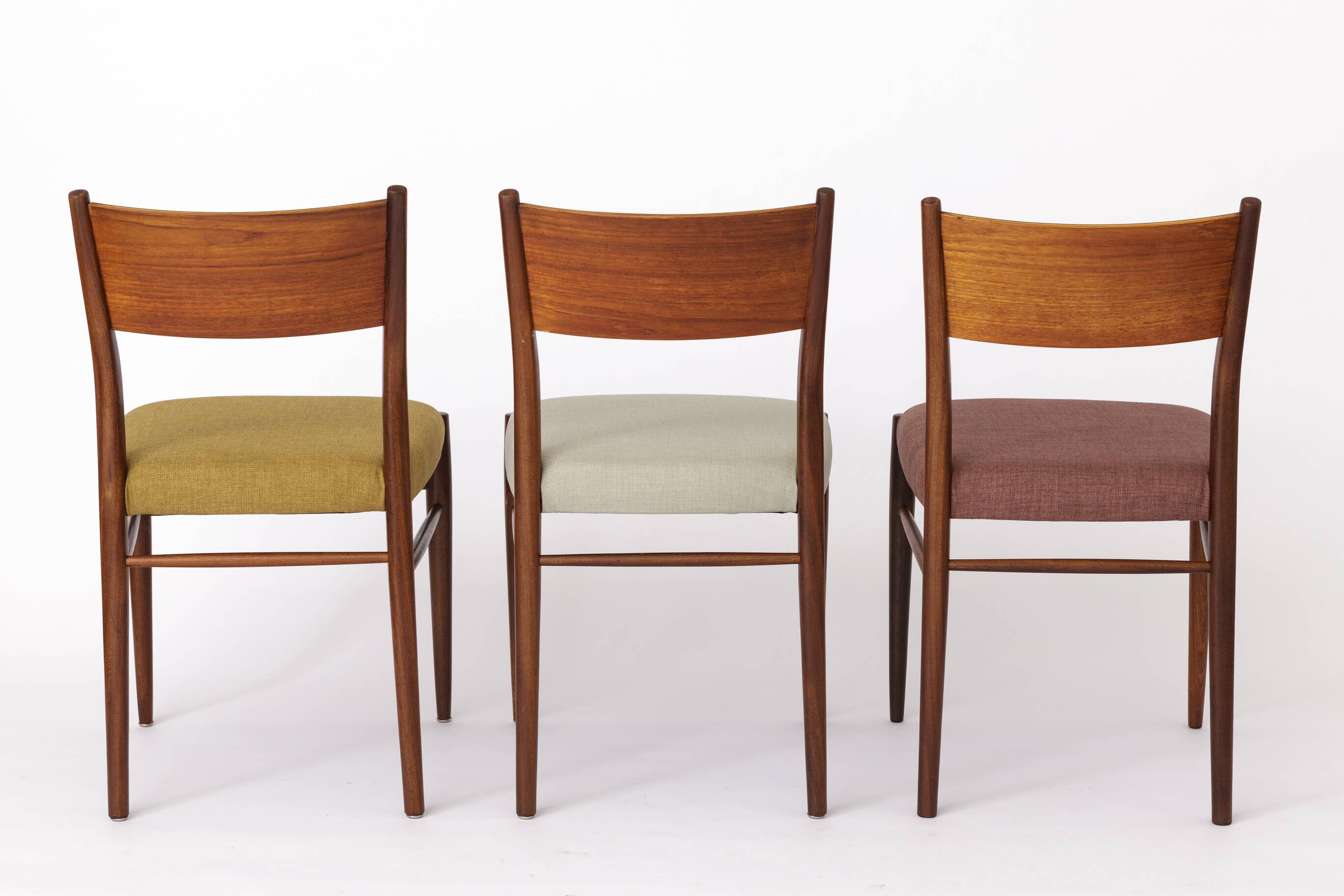 5 Lübke Chairs 1960s Germany Vintage