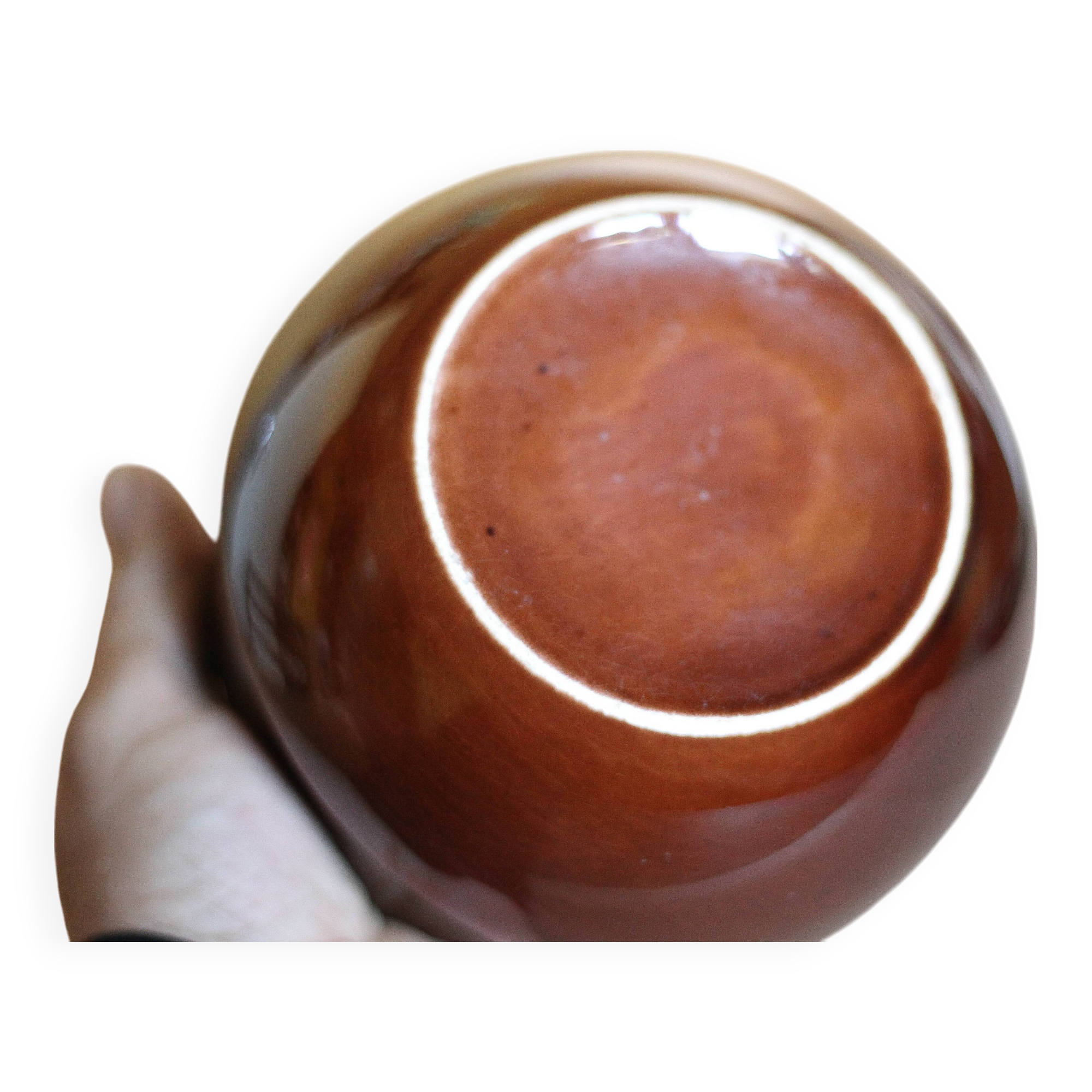 Ceramic tobacco pot, ceramic pipe holder, vintage ashtray