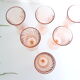 Flûtes en verre rose Rosaline, Arcoroc, lot de 6