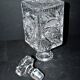 Waldviertler Edel Bleikristall cut crystal whisky decanter