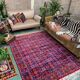 Vintage Turkoman Beshir Rug 245x170 cm