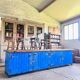 Old large workbench with original patina