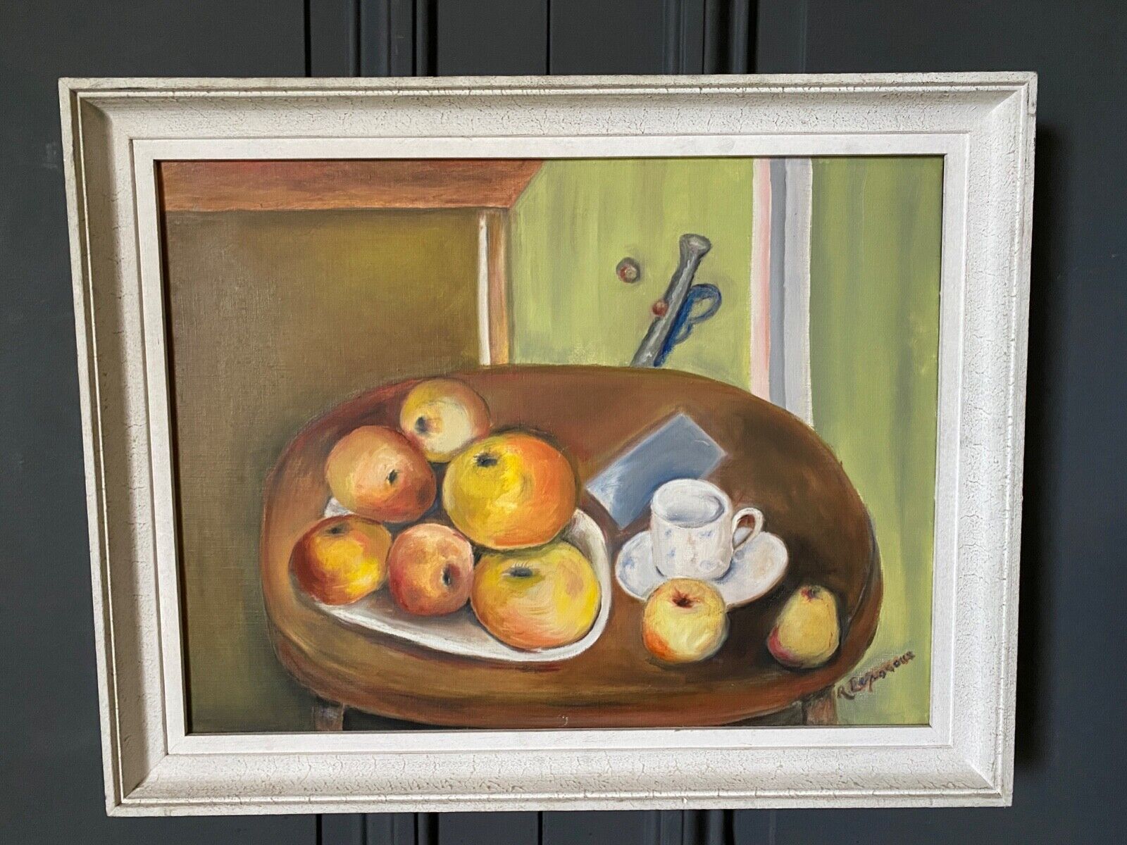 Still Life Les Grosses Pommes 1940 R. Leparoux