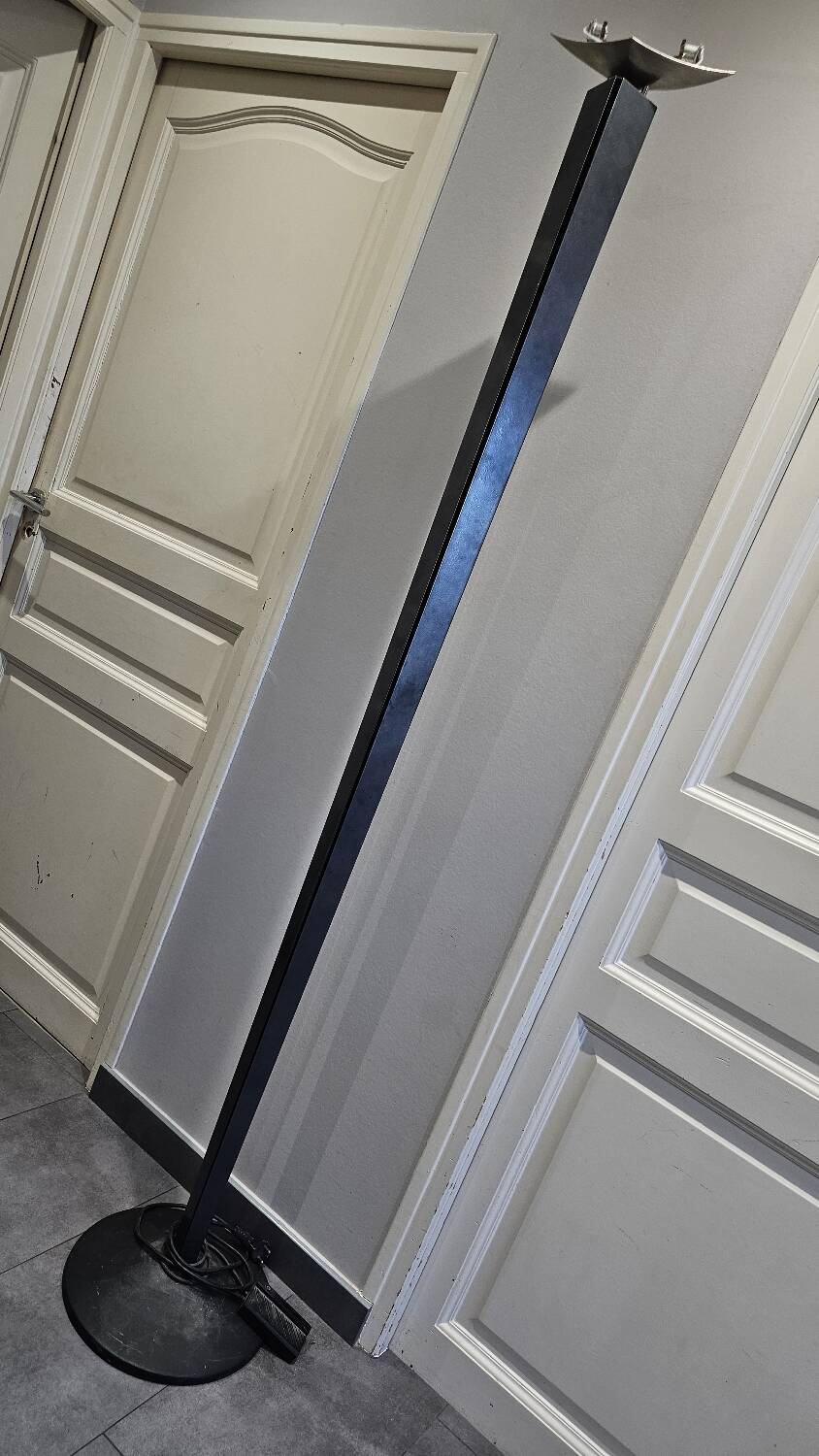 Grand Lampadaire vintage 1970 en Metal Design Lampe d’Exception Luxury